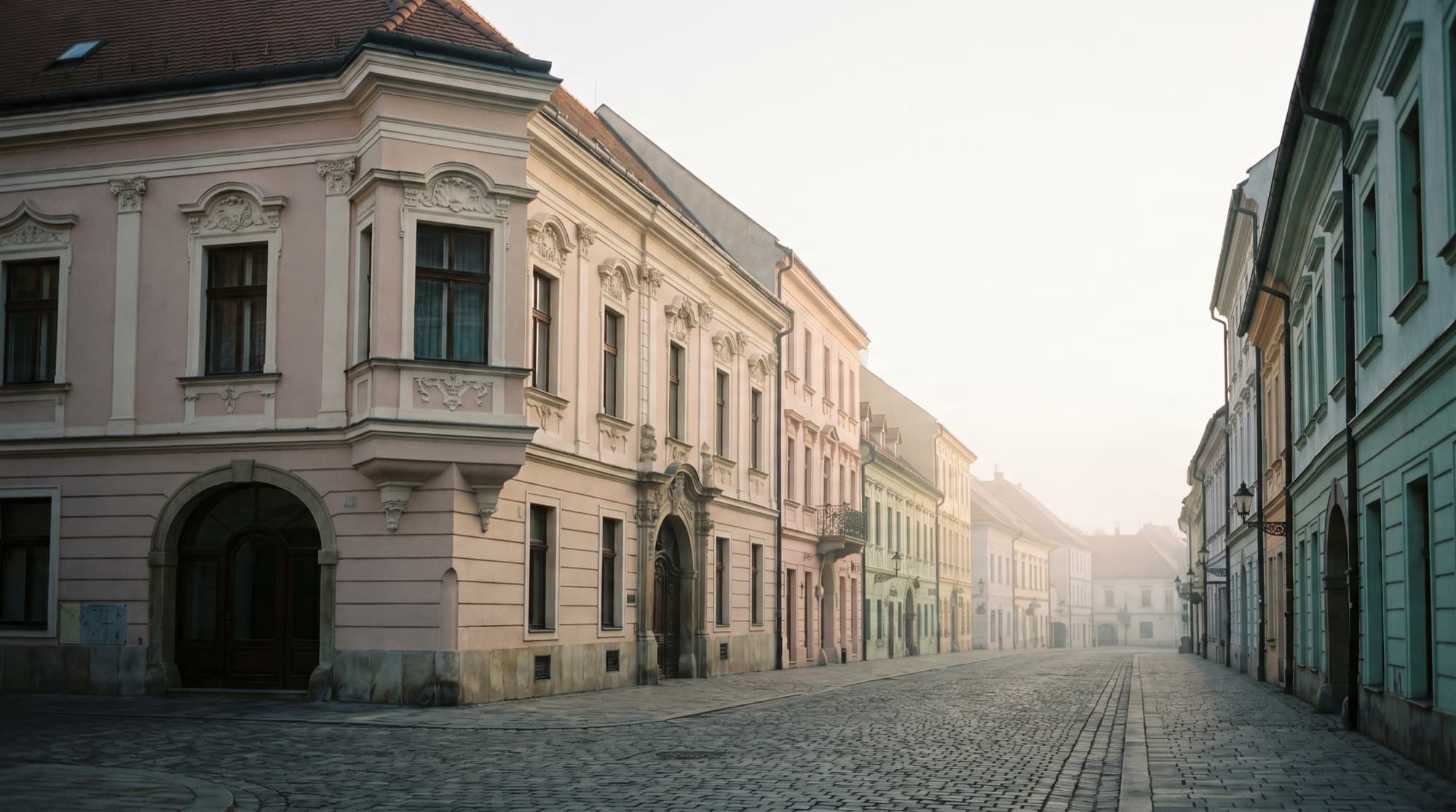 Historické centrum Trnavy, kde sa nachádza naše sídlo